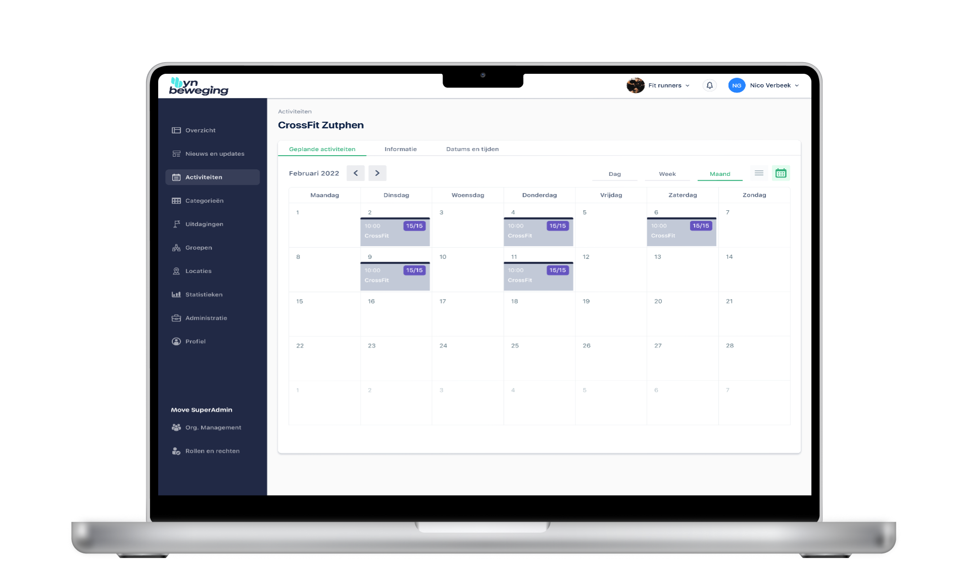 Waadhoeke dashboard voor sportaanbieders