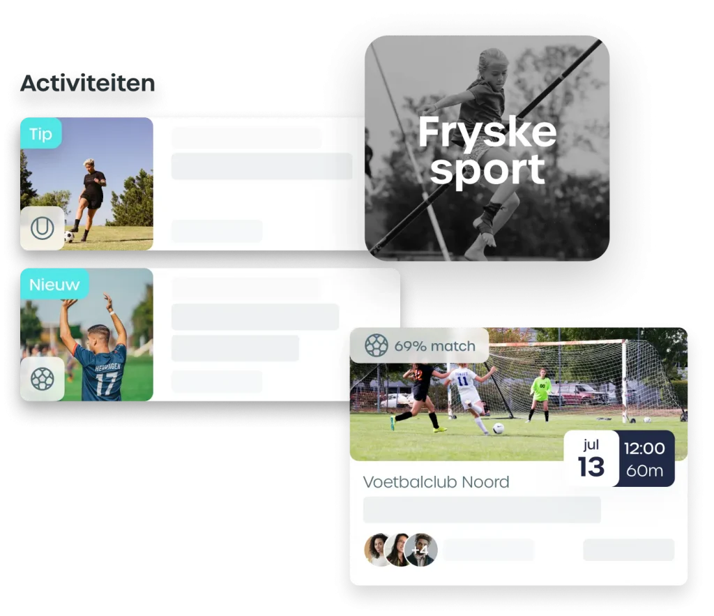 Sport aanbod in app Waadhoeke